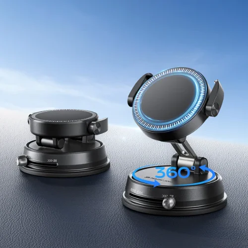 360&deg; Clip-On Magnetic Car Holder